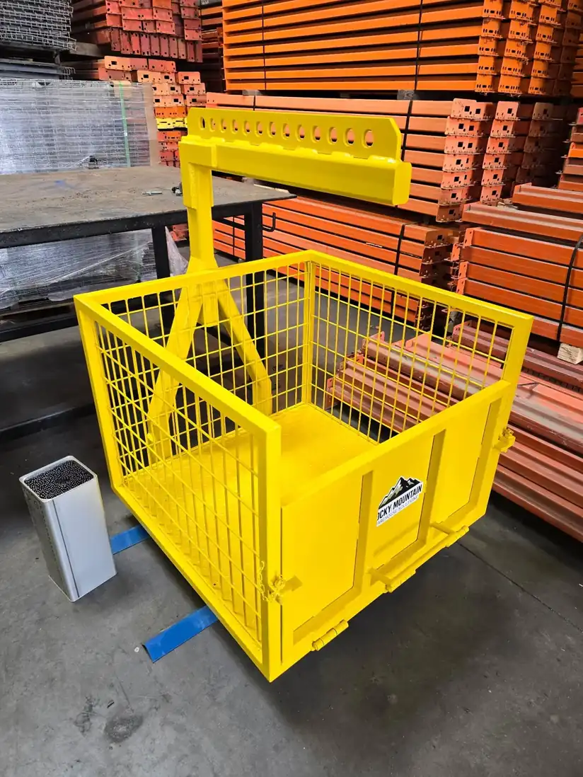Steel fabrication shop with equipment